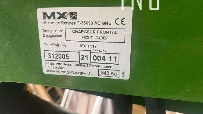 Mailleux MX T417 - Chargeur frontal pour tracteur: photos 5 Mailleux MX T417 - Chargeur frontal pour tracteur: photos 5