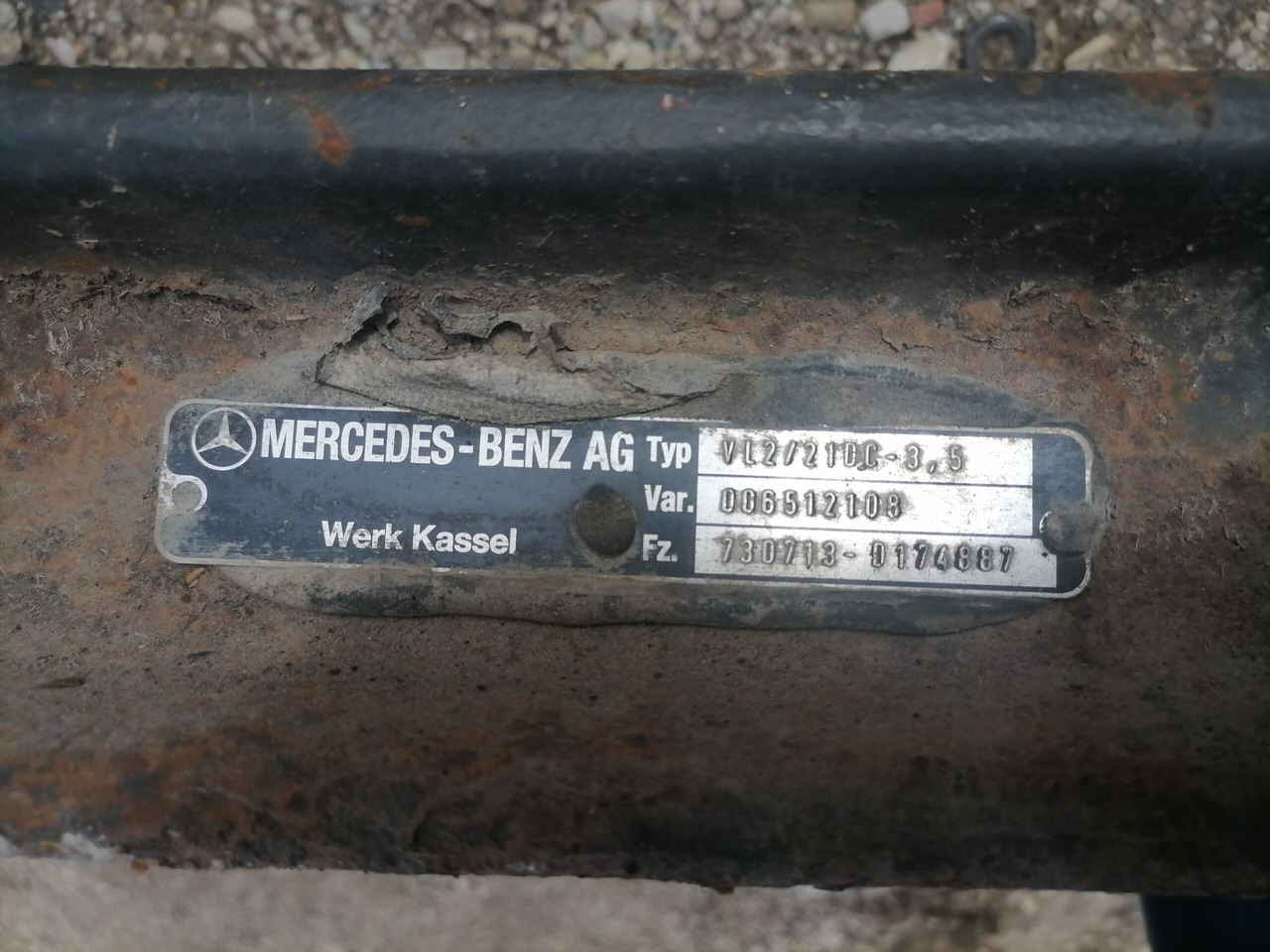 MB MB atego esisilla tala VL2/210C - Essieu avant pour Camion: photos 3 MB MB atego esisilla tala VL2/210C - Essieu avant pour Camion: photos 3