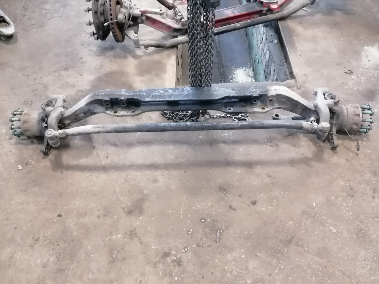 Mercedes-Benz Esisilla tala A9603310501 - Essieu avant pour Camion: photos 2 Mercedes-Benz Esisilla tala A9603310501 - Essieu avant pour Camion: photos 2