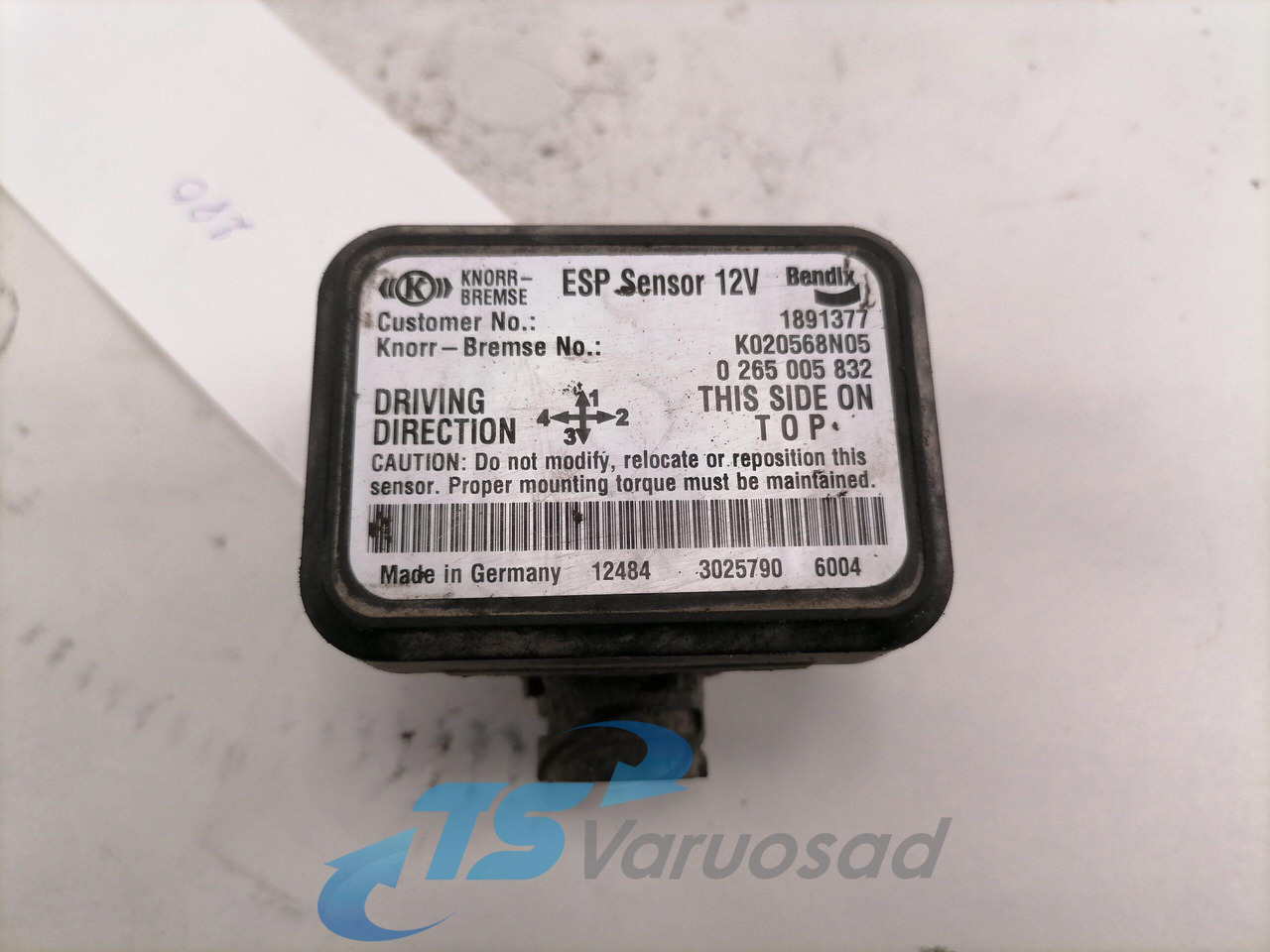 Scania Andur, ESP 1891377 - Capteur pour Camion: photos 3 Scania Andur, ESP 1891377 - Capteur pour Camion: photos 3