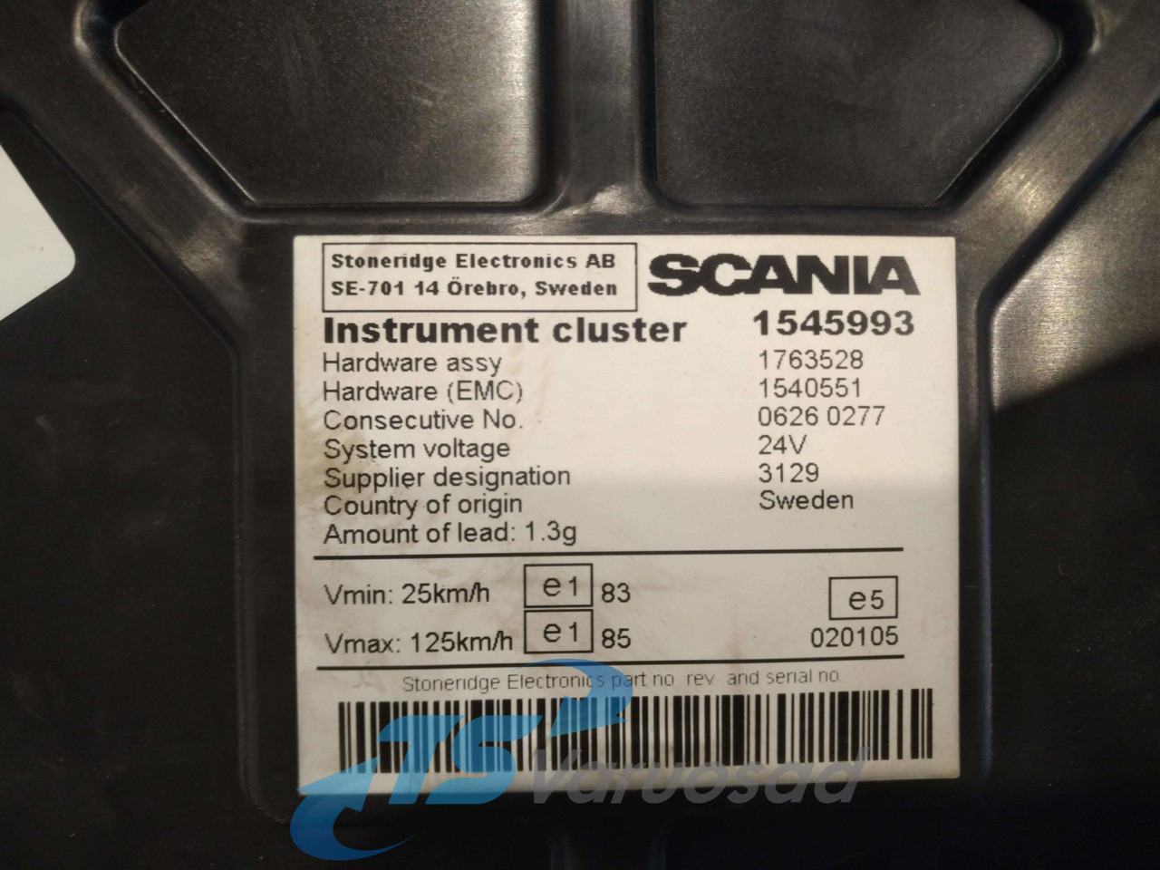 Scania Dashboard 1545993 - Panel de instrumentos pour Camion: photos 2 Scania Dashboard 1545993 - Panel de instrumentos pour Camion: photos 2