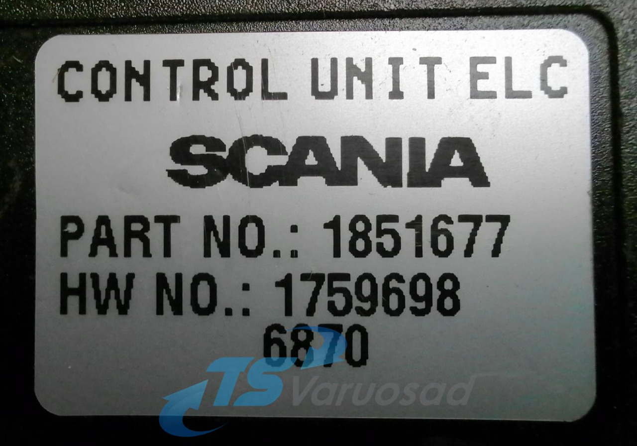 Scania Ecu, ECAS 1759698 - Bloc de gestion pour Camion: photos 4 Scania Ecu, ECAS 1759698 - Bloc de gestion pour Camion: photos 4