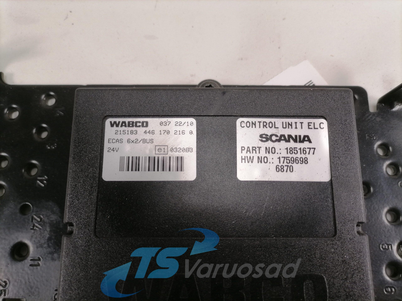 Scania Ecu, ECAS 1851677 - Bloc de gestion pour Camion: photos 4 Scania Ecu, ECAS 1851677 - Bloc de gestion pour Camion: photos 4