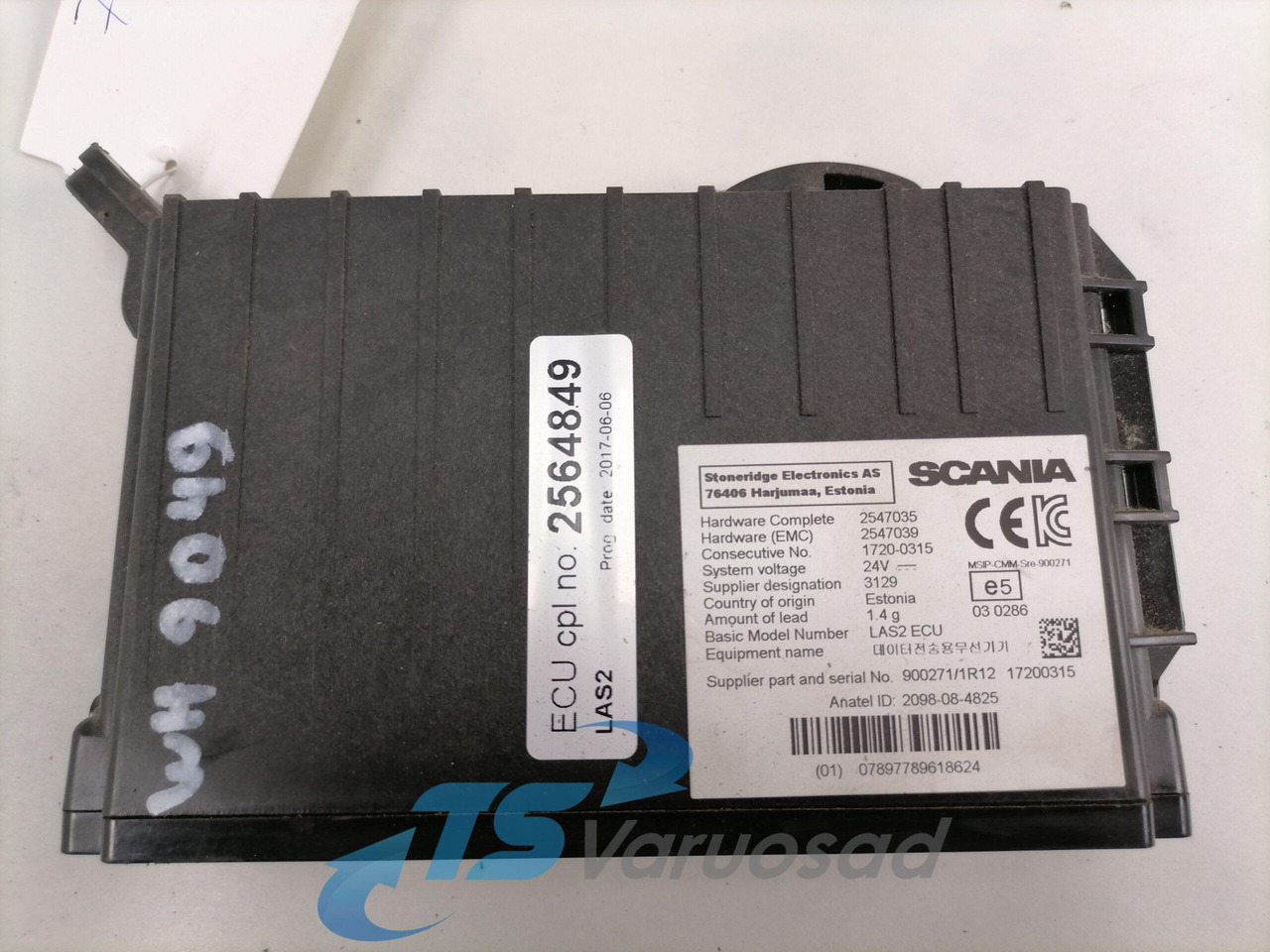 Scania Ecu, LAS 2564849 - Bloc de gestion pour Camion: photos 3 Scania Ecu, LAS 2564849 - Bloc de gestion pour Camion: photos 3