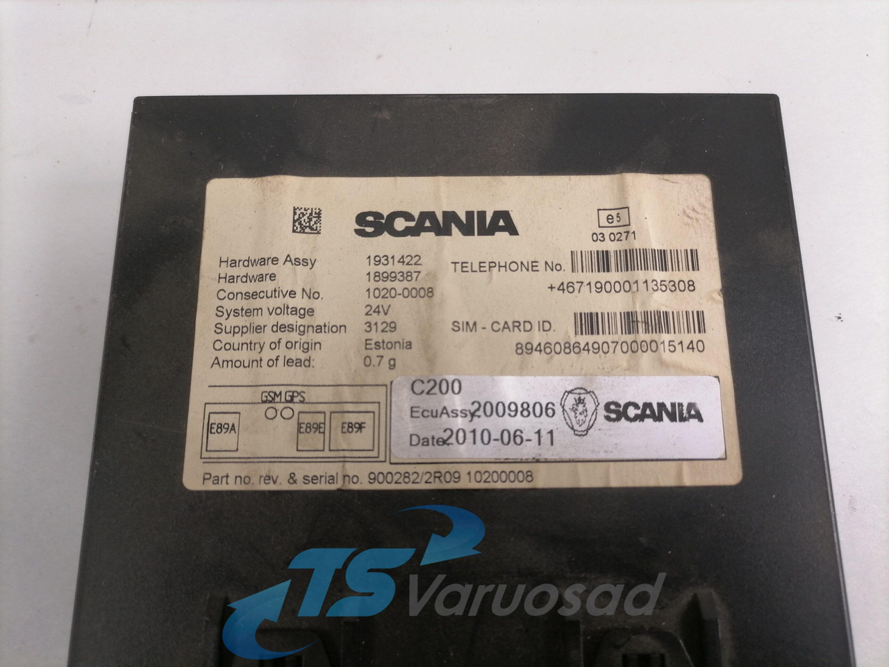 Scania Juhtplokk, RTC 2009806 - Bloc de gestion pour Camion: photos 3 Scania Juhtplokk, RTC 2009806 - Bloc de gestion pour Camion: photos 3