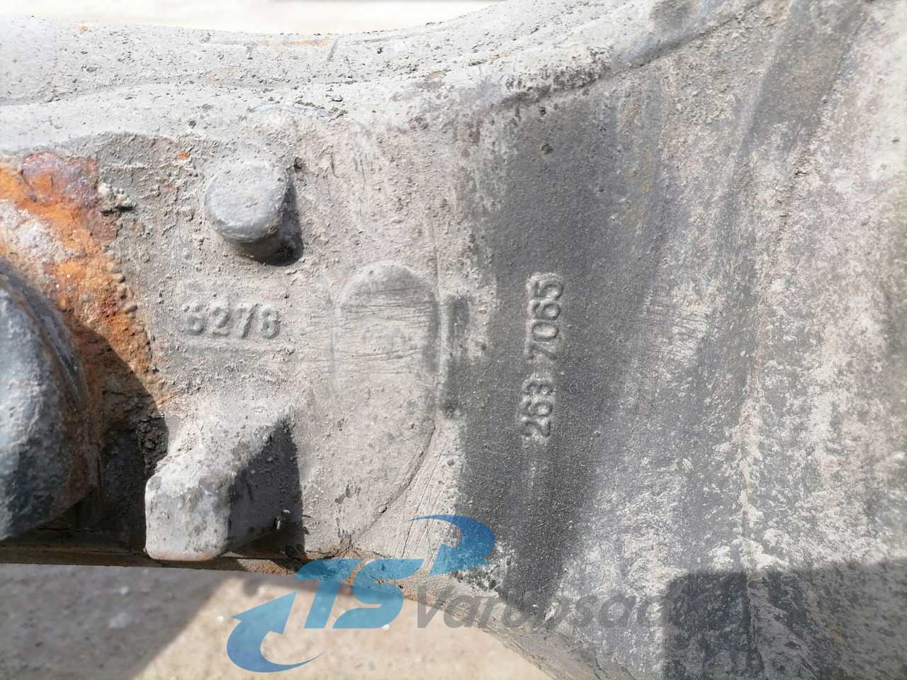 Essieu et pièces pour Camion Scania Veosilla tala, ADA1100 + Reduktor R780 2,59 1733934: photos 7