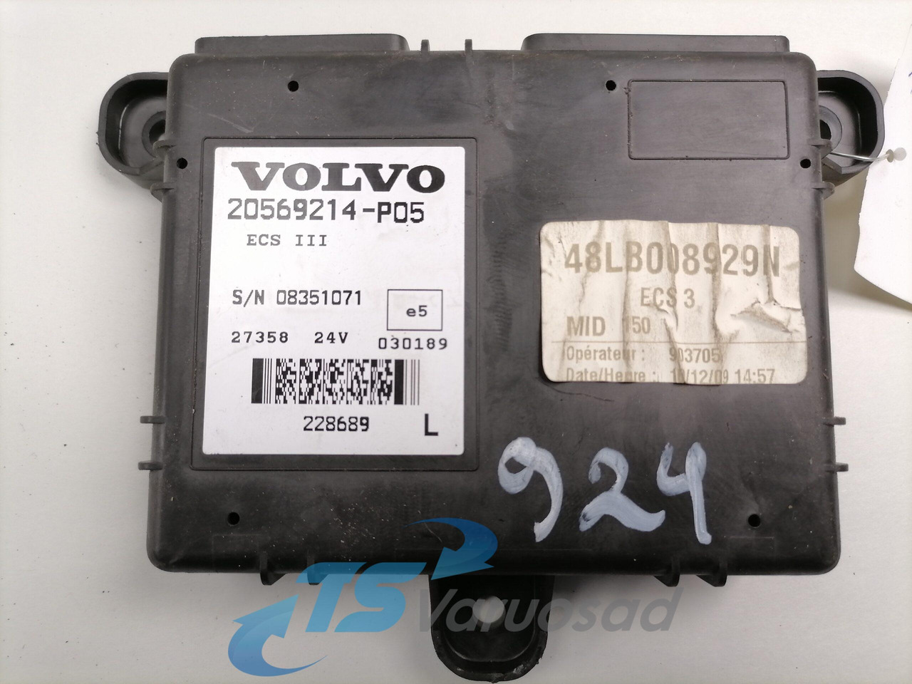 Volvo ECU, ECS 20569214 - Bloc de gestion pour Camion: photos 3 Volvo ECU, ECS 20569214 - Bloc de gestion pour Camion: photos 3