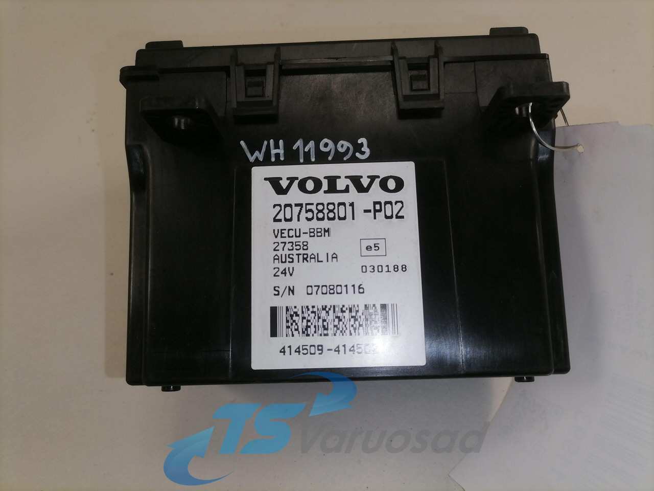 Volvo Ecu, VECU 20758801 - Bloc de gestion pour Camion: photos 3 Volvo Ecu, VECU 20758801 - Bloc de gestion pour Camion: photos 3