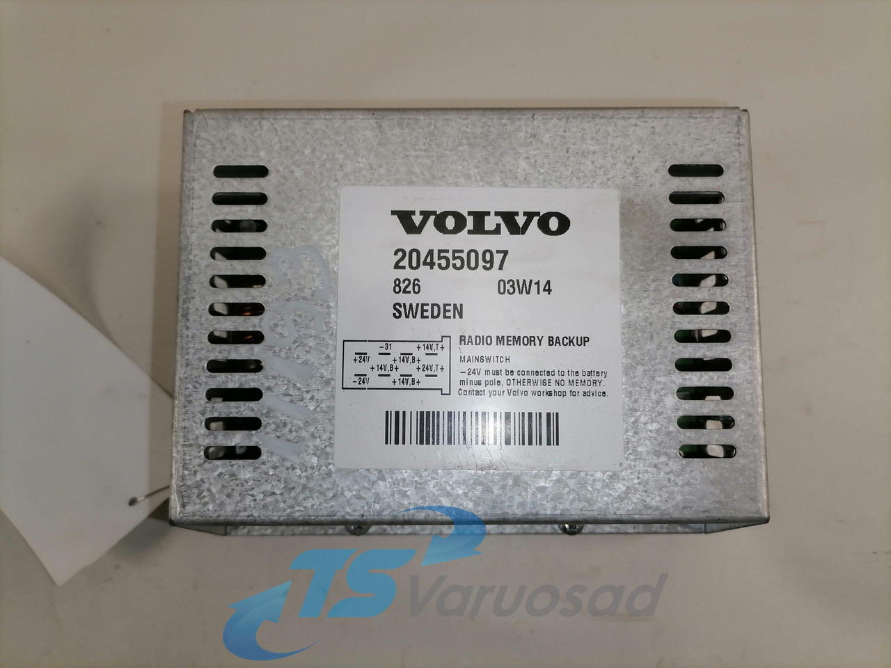 Volvo Radio Memory Backup 20455097 - Bloc de gestion pour Camion: photos 2 Volvo Radio Memory Backup 20455097 - Bloc de gestion pour Camion: photos 2