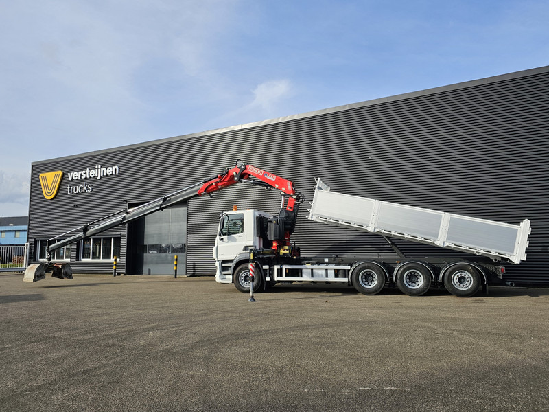 DAF CF 530 8x4-4 / FASSI 27.5 t/m CRANE + TIPPER - Camion grue: photos 5 DAF CF 530 8x4-4 / FASSI 27.5 t/m CRANE + TIPPER - Camion grue: photos 5