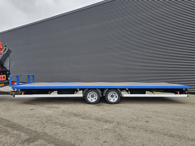 Camion plateau, Camion grue DAF CF 75.310 / PALFINGER CRANE + TRAILER: photos 11