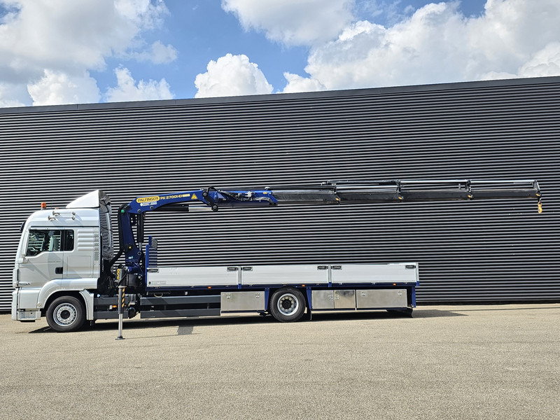 MAN TGS 18.360 4x2 PALFINGER 27 t/m CRANE / KRAN - Camion plateau, Camion grue: photos 5 MAN TGS 18.360 4x2 PALFINGER 27 t/m CRANE / KRAN - Camion plateau, Camion grue: photos 5