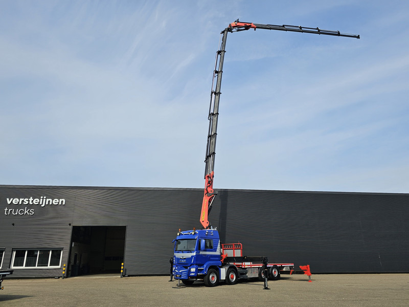 MAN TGS 35.500 8x4-6 / PALFINGER 92 t/m CRANE +JIB - Camion grue: photos 2 MAN TGS 35.500 8x4-6 / PALFINGER 92 t/m CRANE +JIB - Camion grue: photos 2