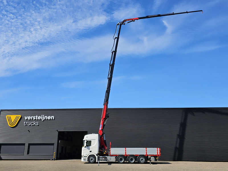 Scania 560R / HMF 50 t/m - JIB / LIER - Camion grue: photos 4 Scania 560R / HMF 50 t/m - JIB / LIER - Camion grue: photos 4