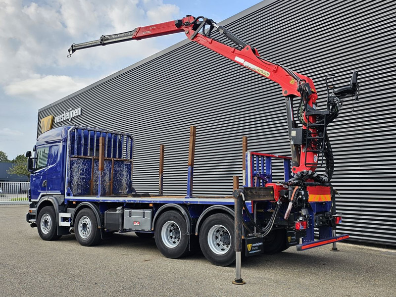 Scania G440 8x4 / RETARDER / PALFINGER-EPSILON CRANE - Camion plateau, Camion grue: photos 2 Scania G440 8x4 / RETARDER / PALFINGER-EPSILON CRANE - Camion plateau, Camion grue: photos 2