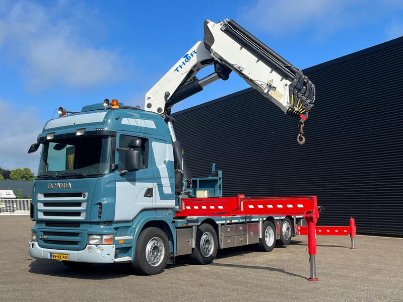 Scania R 440 8X2*6 / HMF THOR K6 - Camion grue: photos 4 Scania R 440 8X2*6 / HMF THOR K6 - Camion grue: photos 4