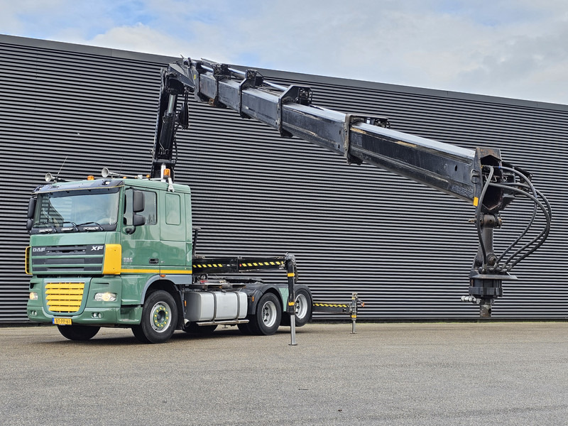 DAF XF 105.460 6X2 / HIAB 37 t/m CRANE / KRAN - Tracteur routier: photos 2 DAF XF 105.460 6X2 / HIAB 37 t/m CRANE / KRAN - Tracteur routier: photos 2