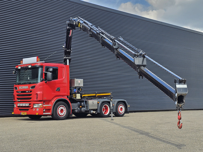 Scania G 440 A 6X2*4 / HMF 24 t/m CRANE / KRAN - Tracteur routier: photos 4 Scania G 440 A 6X2*4 / HMF 24 t/m CRANE / KRAN - Tracteur routier: photos 4