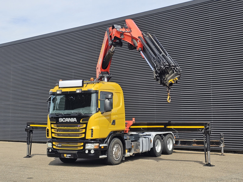 Scania G400 6x2 / PALFINGER PK 60002 / WINCH / BALLAST - Tracteur routier: photos 5 Scania G400 6x2 / PALFINGER PK 60002 / WINCH / BALLAST - Tracteur routier: photos 5