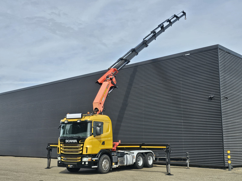 Scania G400 6x2 / PALFINGER PK 60002 / WINCH / BALLAST - Tracteur routier: photos 1 Scania G400 6x2 / PALFINGER PK 60002 / WINCH / BALLAST - Tracteur routier: photos 1