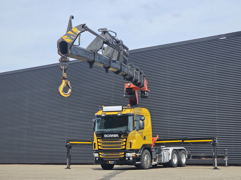 Scania G400 6x2 / PALFINGER PK 60002 / WINCH / BALLAST - Tracteur routier: photos 4 Scania G400 6x2 / PALFINGER PK 60002 / WINCH / BALLAST - Tracteur routier: photos 4