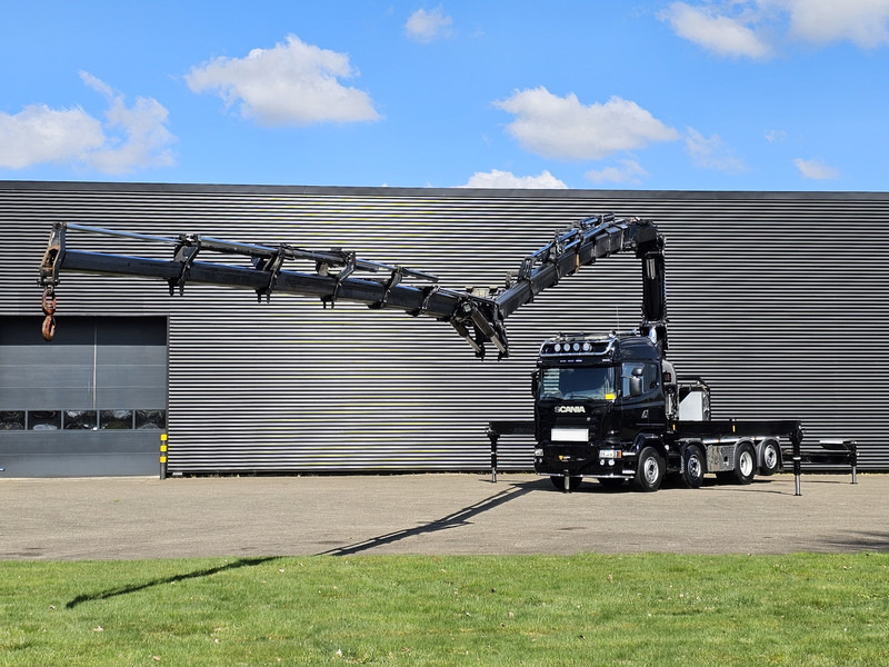 Scania R490 8x2 / HMF 85 T/M CRANE + WINCH + JIB - Tracteur routier: photos 5 Scania R490 8x2 / HMF 85 T/M CRANE + WINCH + JIB - Tracteur routier: photos 5