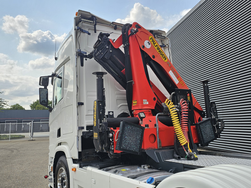 Scania R500 6x2 / RETARDER / PALFINGER CRANE / KRAN - Tracteur routier: photos 5 Scania R500 6x2 / RETARDER / PALFINGER CRANE / KRAN - Tracteur routier: photos 5