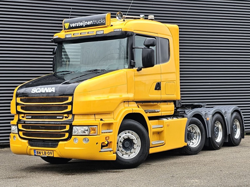 Scania T164 V8 8x4 TORPEDO / HYDRAULIC / ORIGINAL TORPEDO - Tracteur routier: photos 1 Scania T164 V8 8x4 TORPEDO / HYDRAULIC / ORIGINAL TORPEDO - Tracteur routier: photos 1