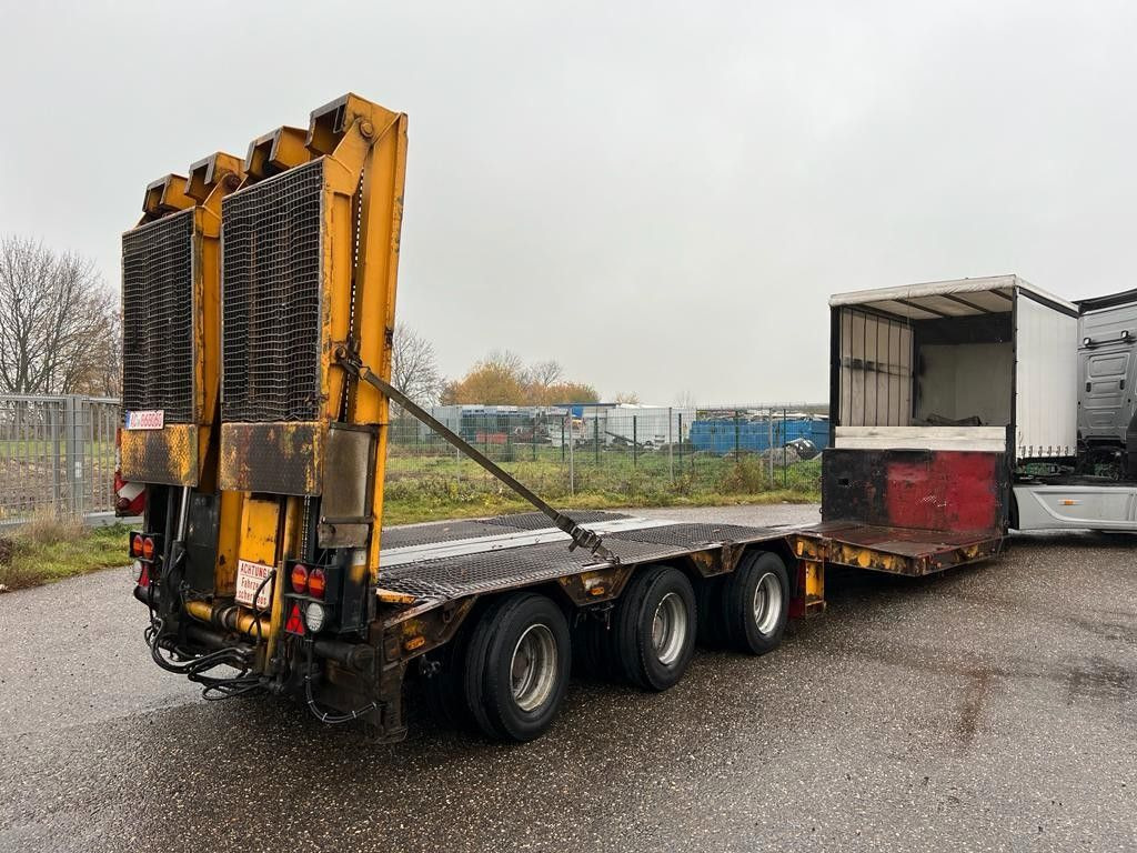 Semi-remorque surbaissé Langendorf Tiefbett mit Rampen Hydraulisch: photos 9