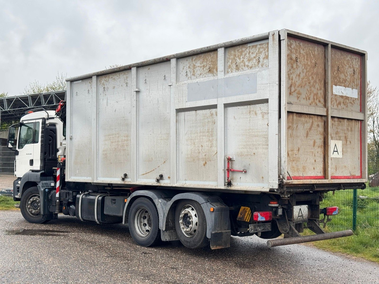 MAN 26.360 TGS Pafinger PK12002 Glaskipper 2 Trennw. - Camion benne: photos 5 MAN 26.360 TGS Pafinger PK12002 Glaskipper 2 Trennw. - Camion benne: photos 5