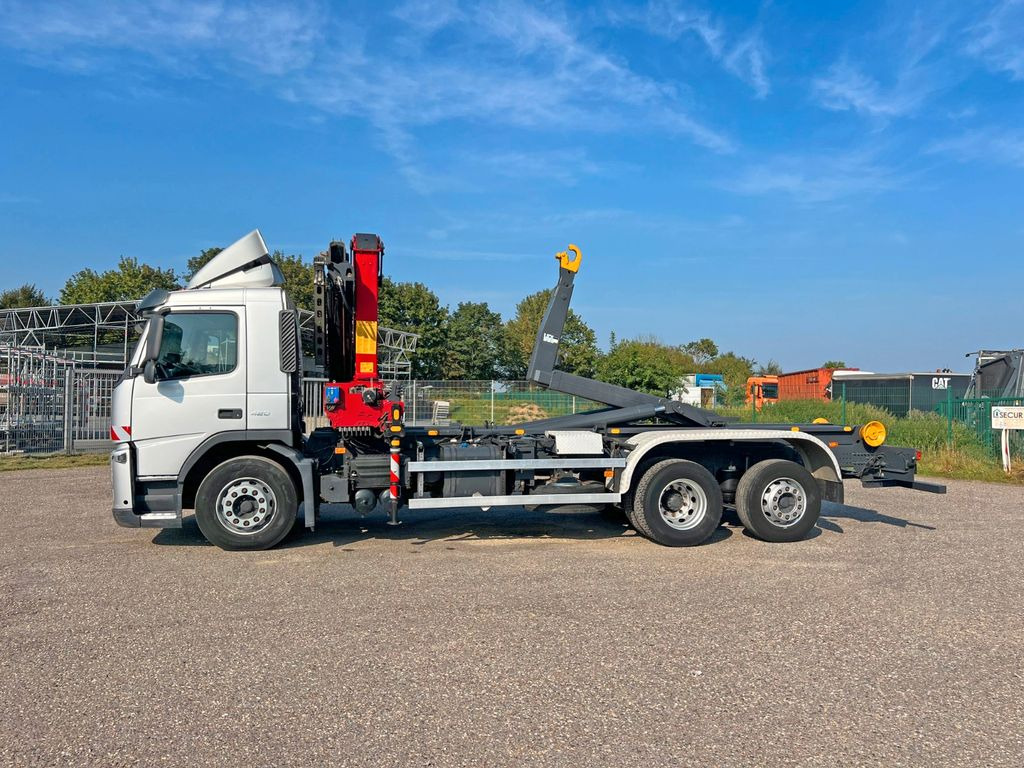 Camion ampliroll, Camion grue Volvo FM 420 6X2 Abroller mit Kran & Funk im Top Zust.: photos 10