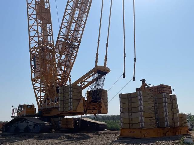 Liebherr LR1600/2 - Grue sur chenilles: photos 2 Liebherr LR1600/2 - Grue sur chenilles: photos 2