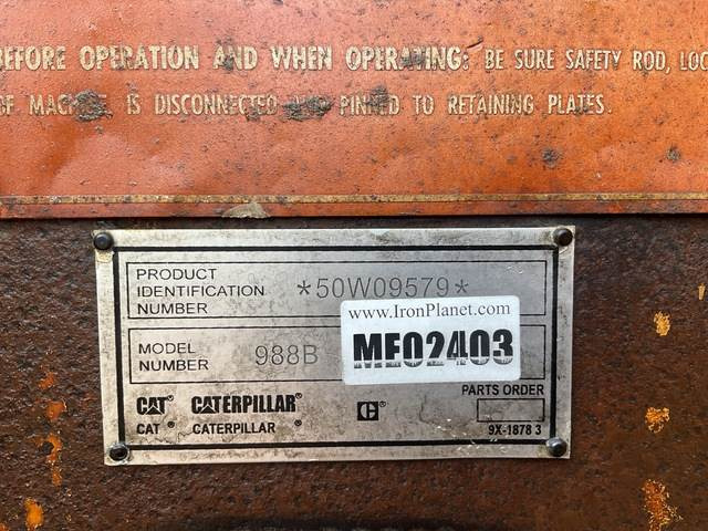 CAT 988B - Chargeuse sur pneus: photos 5 CAT 988B - Chargeuse sur pneus: photos 5