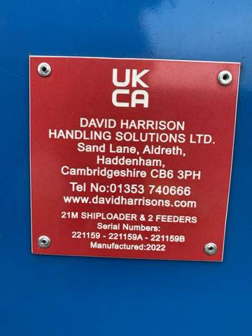 David Harrison Handling Solutions Ltd 21M Shiploader - Équipement portuaire: photos 4 David Harrison Handling Solutions Ltd 21M Shiploader - Équipement portuaire: photos 4