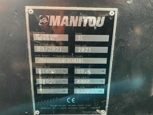 Manitou MT1440 - Chariot télescopique: photos 5 Manitou MT1440 - Chariot télescopique: photos 5