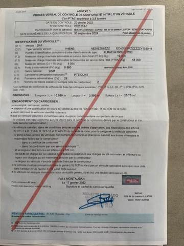 Camion porte-conteneur/ Caisse mobile DAF XF450: photos 20