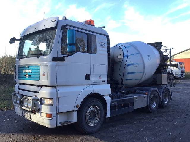 MAN TGA 28.390 - Camion malaxeur: photos 1 MAN TGA 28.390 - Camion malaxeur: photos 1