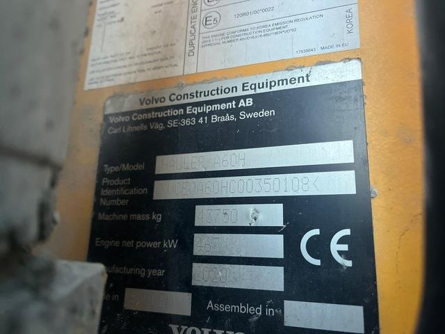 Volvo A60H - Tombereau articulé: photos 5 Volvo A60H - Tombereau articulé: photos 5