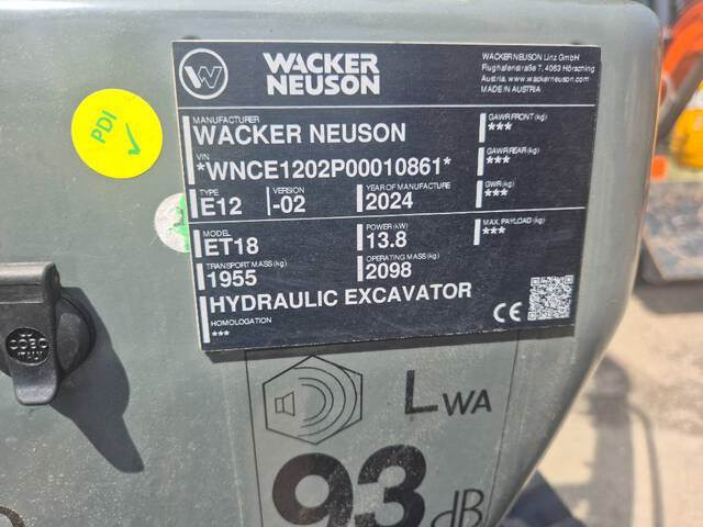 Wacker Neuson ET18 - Mini pelle: photos 4 Wacker Neuson ET18 - Mini pelle: photos 4