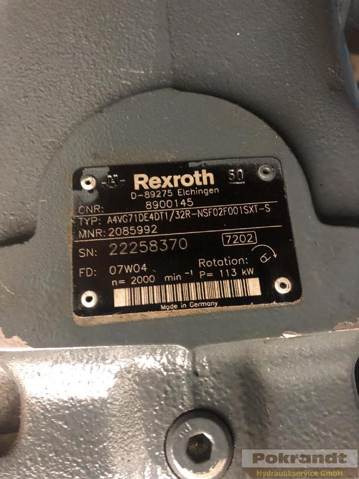 Rexroth Bosch A4VG71DE4DT1 32R NSF02F001SXT-S - 2 Einheiten vorhanden - Pompe hydraulique: photos 4 Rexroth Bosch A4VG71DE4DT1 32R NSF02F001SXT-S - 2 Einheiten vorhanden - Pompe hydraulique: photos 4
