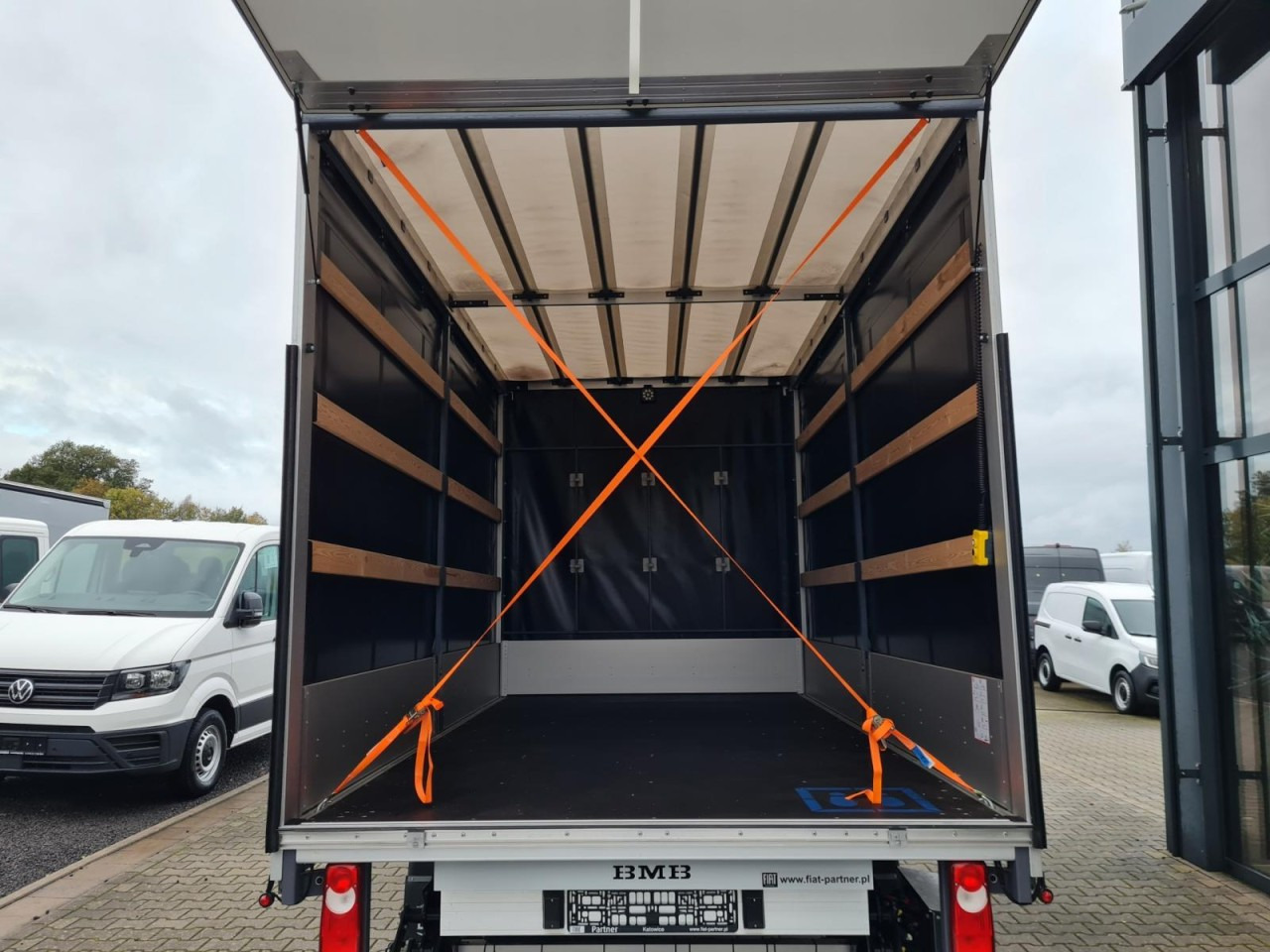 Utilitaire rideaux coulissants (PLSC) Fiat Ducato 35 Maxi Pritsche 2x Schiebeplane LBW LUFTFEDER: photos 17