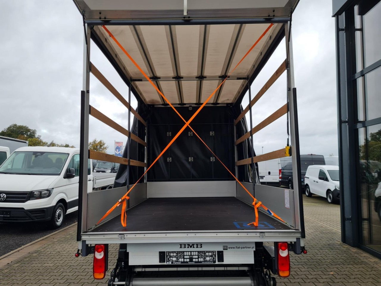 Utilitaire rideaux coulissants (PLSC) Fiat Ducato 35 Maxi Pritsche 2x Schiebeplane LBW LUFTFEDER: photos 6