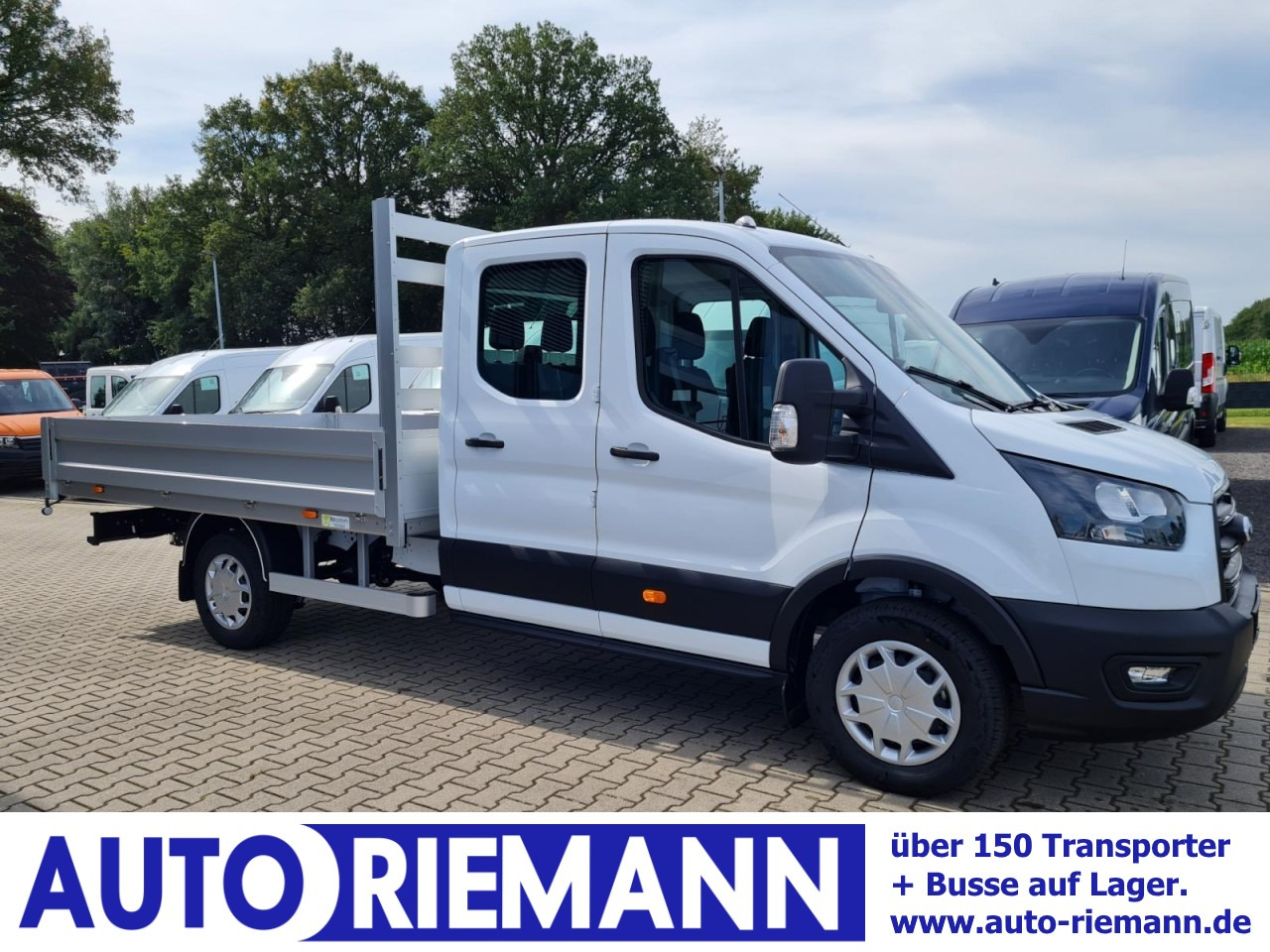 Ford Transit 350 Doka L3 L4 Trend RWD AHK KLIMA TEMPOMAT - Utilitaire plateau, Utilitaire double cabine: photos 1 Ford Transit 350 Doka L3 L4 Trend RWD AHK KLIMA TEMPOMAT - Utilitaire plateau, Utilitaire double cabine: photos 1