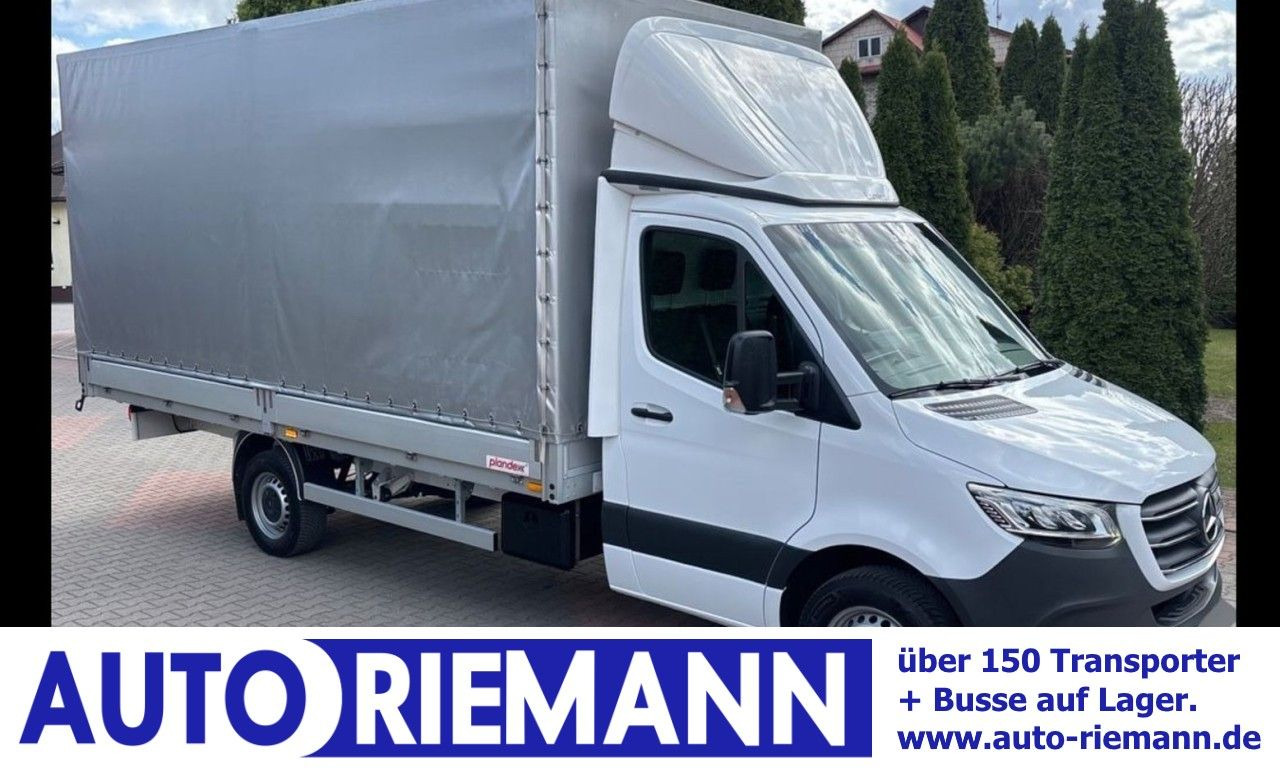 Mercedes-Benz Sprinter 317 Pritsche Plane 10 Pal. RWD LED - Utilitaire rideaux coulissants (PLSC): photos 1 Mercedes-Benz Sprinter 317 Pritsche Plane 10 Pal. RWD LED - Utilitaire rideaux coulissants (PLSC): photos 1