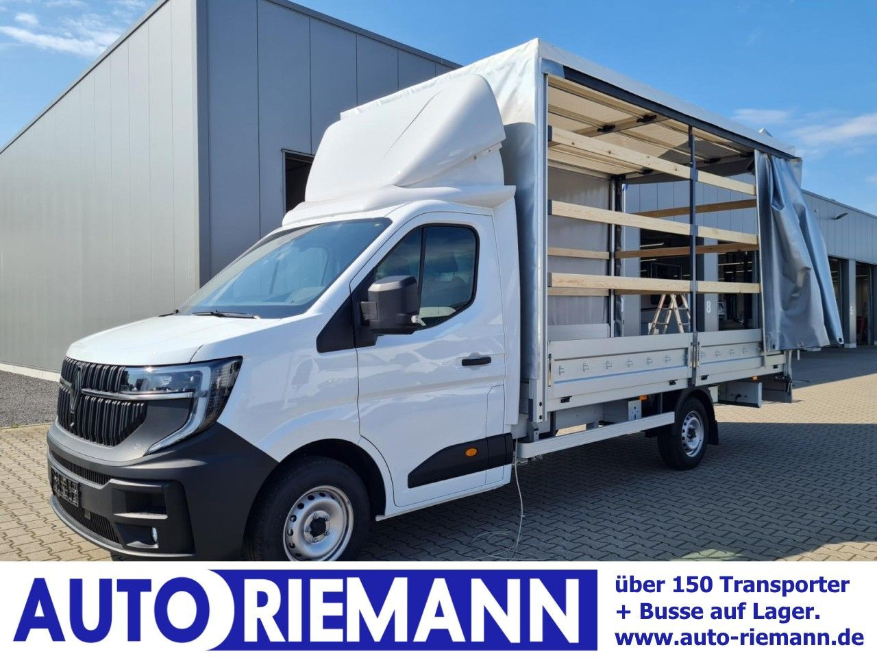 Renault Master 35 Pritsche Schiebe Plane dCi 170 - Utilitaire rideaux coulissants (PLSC): photos 1 Renault Master 35 Pritsche Schiebe Plane dCi 170 - Utilitaire rideaux coulissants (PLSC): photos 1