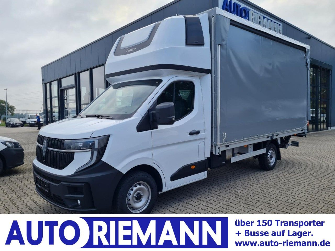 Renault Master New Pritsche Schiebe Plane Schlafkab LBW - Utilitaire rideaux coulissants (PLSC): photos 1 Renault Master New Pritsche Schiebe Plane Schlafkab LBW - Utilitaire rideaux coulissants (PLSC): photos 1