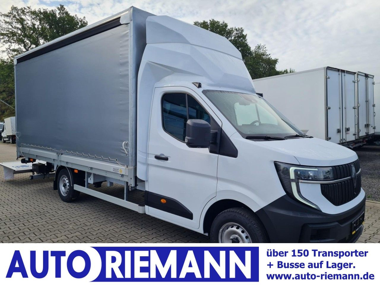 Renault Master Pritsche Schiebe Plane LBW 10 Pal. Luftfe - Utilitaire rideaux coulissants (PLSC): photos 1 Renault Master Pritsche Schiebe Plane LBW 10 Pal. Luftfe - Utilitaire rideaux coulissants (PLSC): photos 1