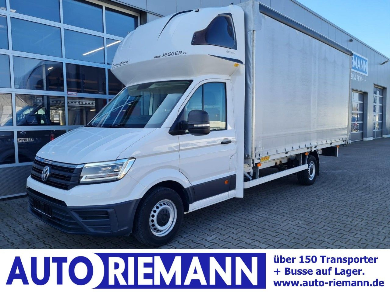 Utilitaire rideaux coulissants (PLSC) Volkswagen Crafter 35 Pritsche Plane Schlafkabine LED TEMPO: photos 1