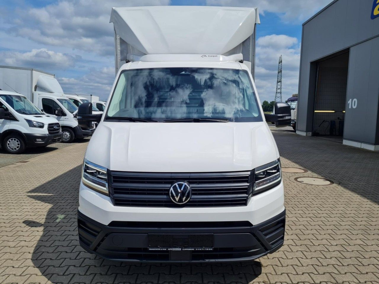 Volkswagen Crafter 35 TDI Pritsche Schiebe Plane LED TEMPOM - Utilitaire rideaux coulissants (PLSC): photos 2 Volkswagen Crafter 35 TDI Pritsche Schiebe Plane LED TEMPOM - Utilitaire rideaux coulissants (PLSC): photos 2