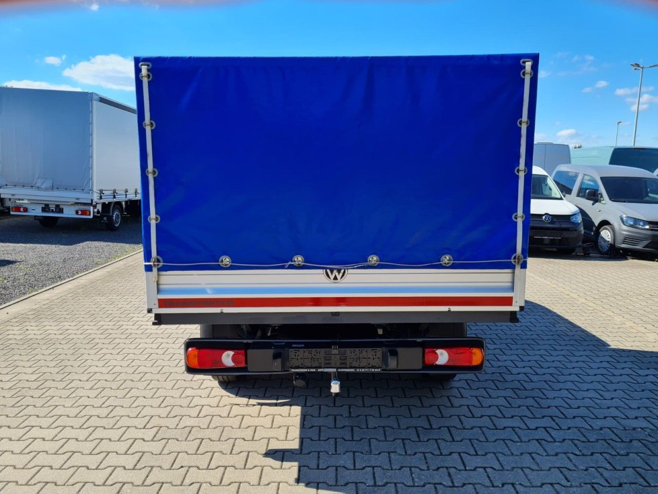 Volkswagen T6.1 Doka Pritsche Plane 6-Sitze AHK KLIMA - Utilitaire rideaux coulissants (PLSC), Utilitaire double cabine: photos 5 Volkswagen T6.1 Doka Pritsche Plane 6-Sitze AHK KLIMA - Utilitaire rideaux coulissants (PLSC), Utilitaire double cabine: photos 5